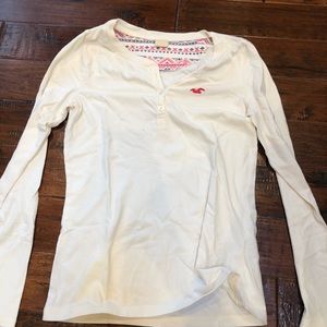 hollister pajama set. top and bottom.